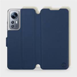 Phone Case Xiaomi 12S - Design Navy with Platinum