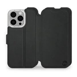 Etui Soft Touch do Apple iPhone 16 Pro - wzór Satynowa czerń