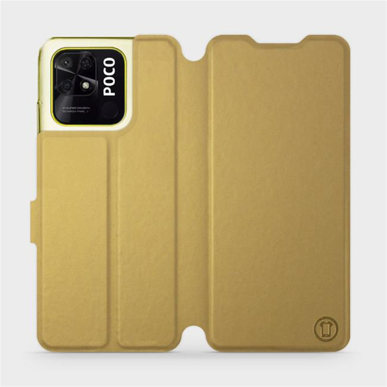 Hülle für Xiaomi POCO C40 - Farbe Gold&Gray