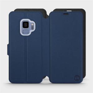 Phone Case Samsung Galaxy S9 - Design Navy with Black