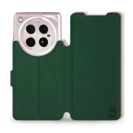 Etui Soft Touch do Infinix ZERO 40 5G - wzór Miejska zieleń z platyną