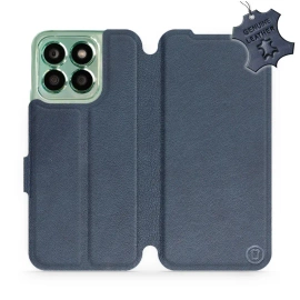 Phone Case Huawei Honor X8b - Design Blue Leather