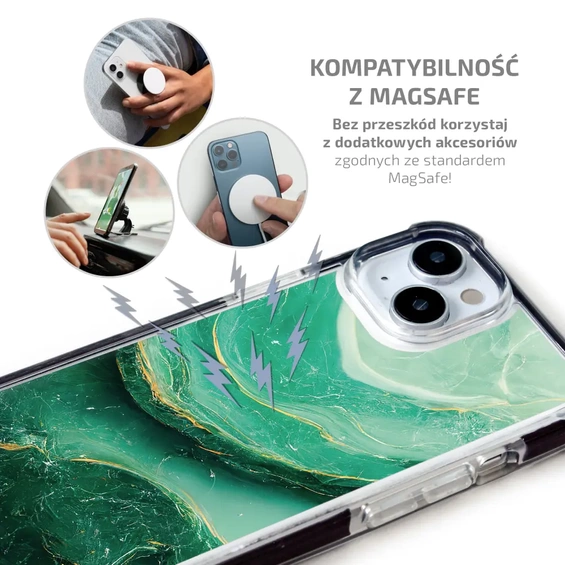 Etui MagSafe Elite Bumper Apple iPhone 16 Pro - wzór D017D