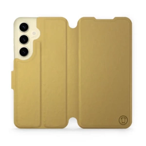 Phone Case Samsung Galaxy S24 - Design Gold&Gray