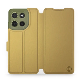 Phone Case Motorola Moto G15 - Design Gold&Gray
