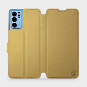 Phone Case OPPO Reno 6 5G - Design Gold&Orange
