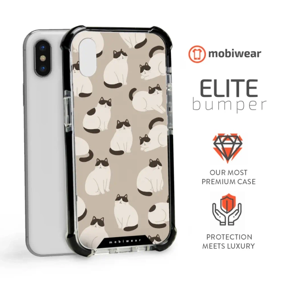 Etui MagSafe Elite Bumper Apple iPhone X - wzór D160D