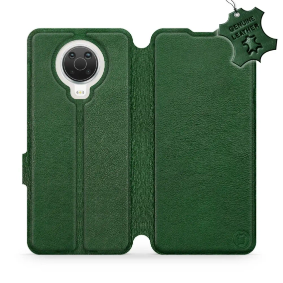 Phone Case Nokia G20 - Design Green Leather