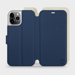 Phone Case Apple iPhone 12 Pro - Design Navy with Platinum