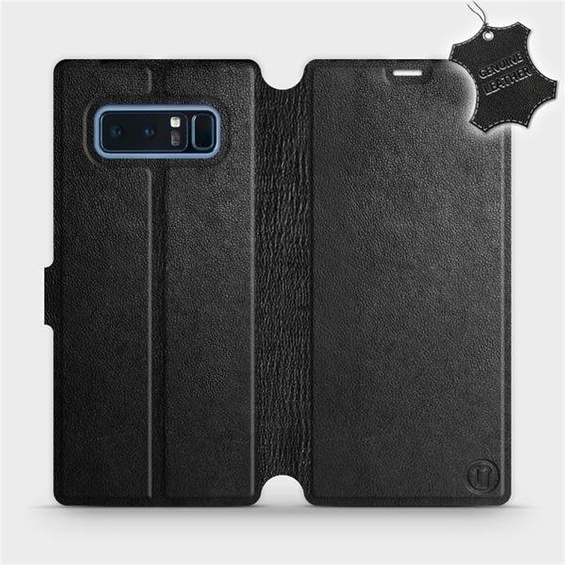 Hülle für Samsung Galaxy Note 8 - Farbe Black Leather