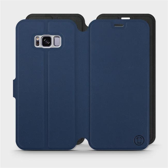Phone Case Samsung Galaxy S8 Plus - Design Navy with Black