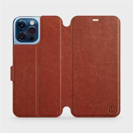 Hülle für Apple iPhone 13 Pro Max - Farbe Brown&Orange