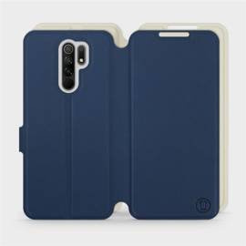 Phone Case Xiaomi Redmi 9 - Design Navy with Platinum
