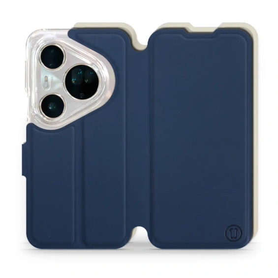 Phone Case Huawei Pura 80 Ultra - Design Navy with Platinum