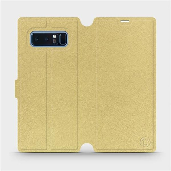 Phone Case Samsung Galaxy Note 8 - Design Gold&Orange