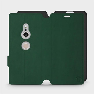 Phone Case Sony Xperia XZ2 - Design Green with Black