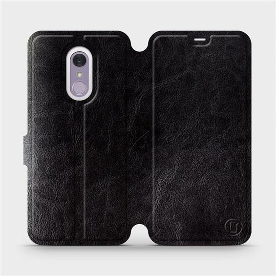 Etui do LG Q7 - wzór Black&Gray