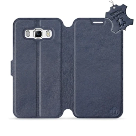 Phone Case Samsung Galaxy J5 2016 - Design Blue Leather