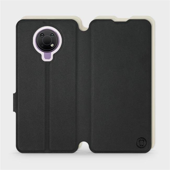 Phone Case Nokia G10 - Design Black with Platinum