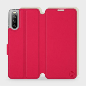 Phone Case Sony Xperia 10 III - Design Red with Platinum