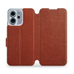 Phone Case OPPO Reno 14 F 5G - Design Brown&Gray