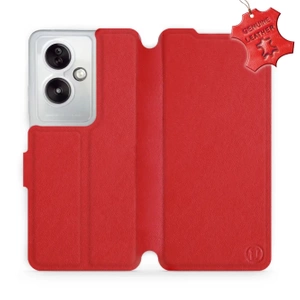 Phone Case OPPO A79 5G - Design Red Leather