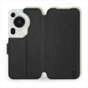 Phone Case Huawei Pura 70 Ultra - Design Black with Platinum