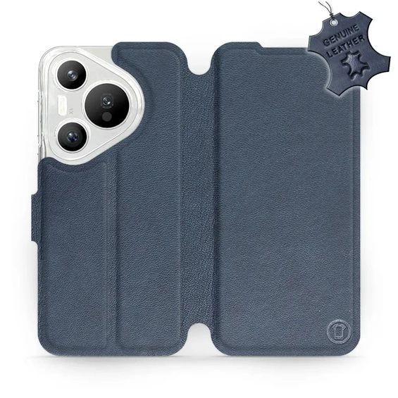 Hülle für Huawei Pura 70 - Farbe Blue Leather
