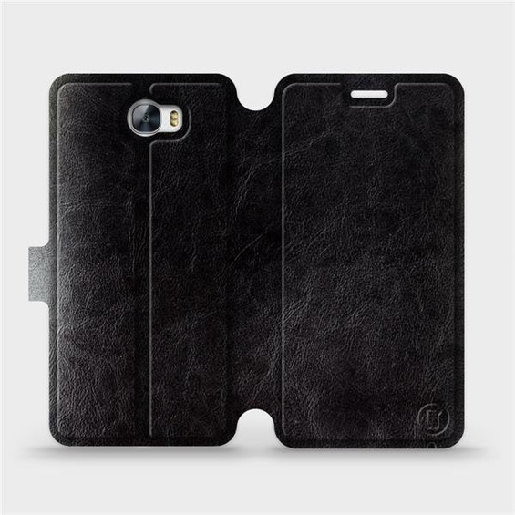 Etui do Huawei Y6 II Compact - wzór Black&Gray