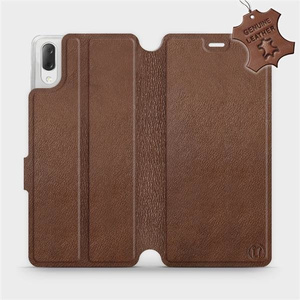 Phone Case Sony Xperia L3 - Design Brown Leather