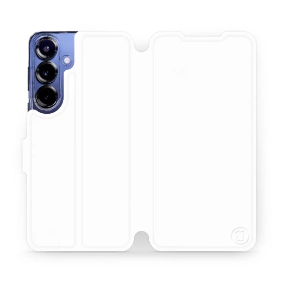 Phone Case Samsung Galaxy S25 Plus - Design White&Orange