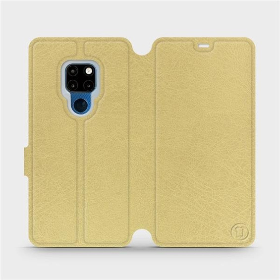 Etui do Huawei Mate 20 - wzór Gold&Gray