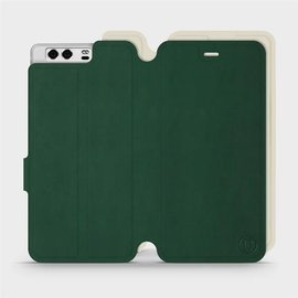 Phone Case Huawei P10 - Design Green with Platinum