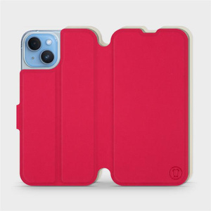 Phone Case Apple iPhone 14 - Design Red with Platinum