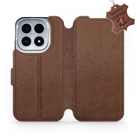 Phone Case Xiaomi 17 - Design Brown Leather