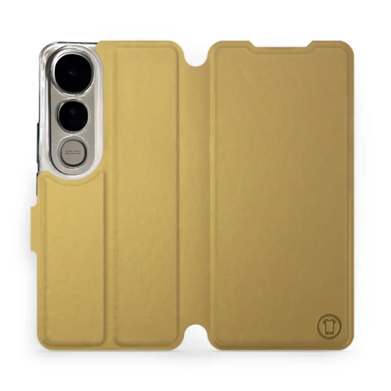 Phone Case Vivo V50 Lite - Design Gold&Orange