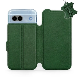 Hülle für Google Pixel 8A - Farbe Green Leather