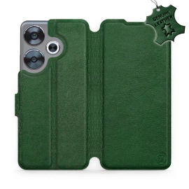 Phone Case Xiaomi POCO F6 - Design Green Leather