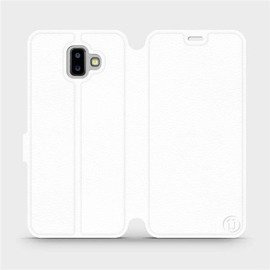 Phone Case Samsung Galaxy J6 Plus 2018 - Design White&Gray