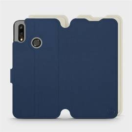 Phone Case Huawei P Smart 2019 - Design Navy with Platinum