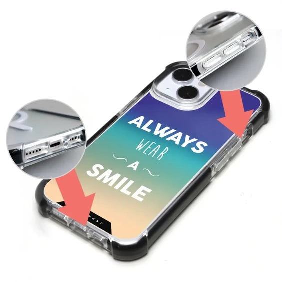 Etui MagSafe Elite Bumper Apple iPhone XS - wzór D074D