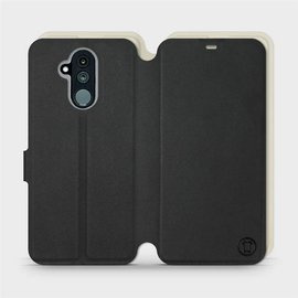 Hülle für Huawei Mate 20 Lite - Farbe Schwarz mit Platin