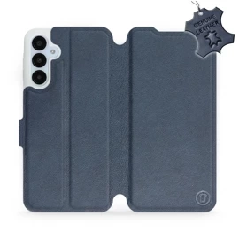 Phone Case Samsung Galaxy A25 5G - Design Blue Leather