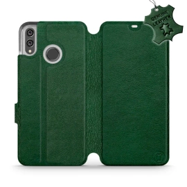 Phone Case Huawei Honor 8X - Design Green Leather