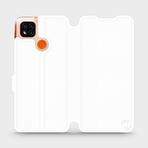 Hülle für Xiaomi Redmi 9C - Farbe White&Orange
