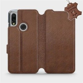 Hülle für Xiaomi Redmi 7 - Farbe Brown Leather