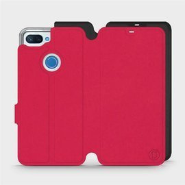 Phone Case Xiaomi Mi 8 Lite - Design Red with Black
