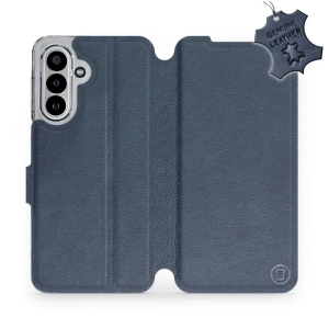 Phone Case Samsung Galaxy A17 5G - Design Blue Leather