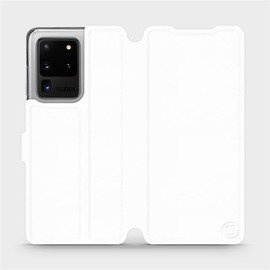 Phone Case Samsung Galaxy S20 Ultra - Design White&Orange