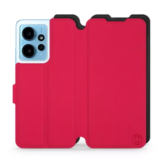 Phone Case Xiaomi Redmi Note 12 4G - Design Red with Black